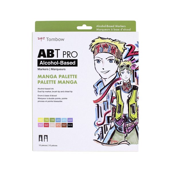 Tombow ABT PRO, MANGA, 12PK 56966